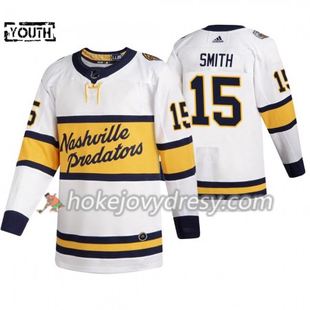 Dětské Hokejový Dres Nashville Predators Craig Smith 15 Adidas 2020 Winter Classic Authentic